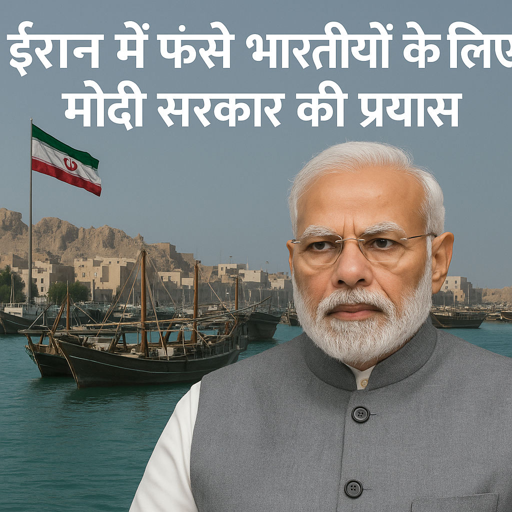 ईरान में फंसे भारतीयों के लिए मोदी सरकार की प्रयास